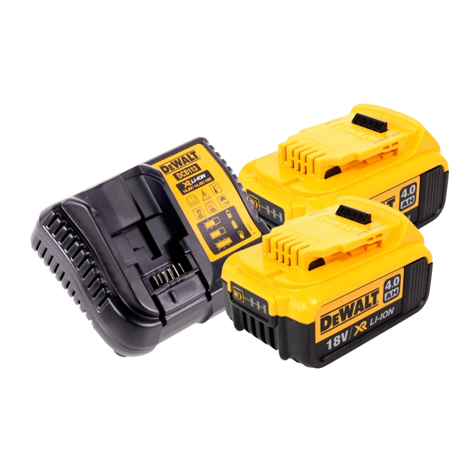 Akumulatorowa pilarka tarczowa DeWalt DCS 570 M2 18 V 184 mm bezszczotkowa + 2x akumulator 4,0 Ah + ładowarka