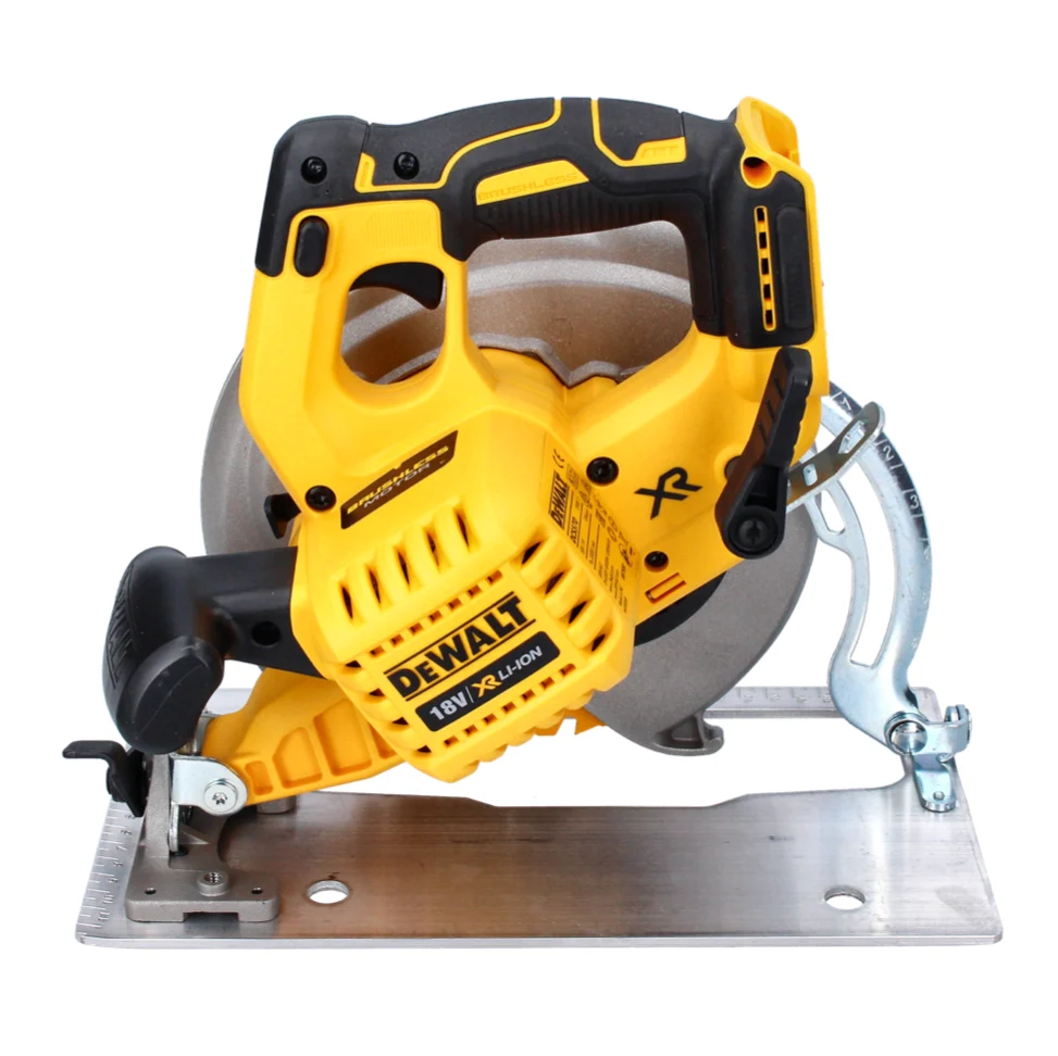 Akumulatorowa pilarka tarczowa DeWalt DCS 570 M2 18 V 184 mm bezszczotkowa + 2x akumulator 4,0 Ah + ładowarka