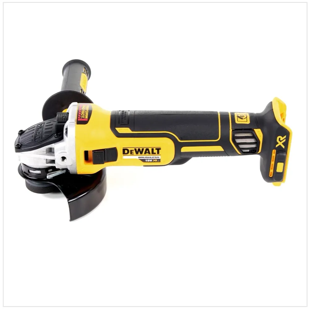 Akumulatorowa szlifierka kątowa DeWalt DCG 405 NT 18V 125mm bezszczotkowa + 1x akumulator 2,0Ah - bez ładowarki