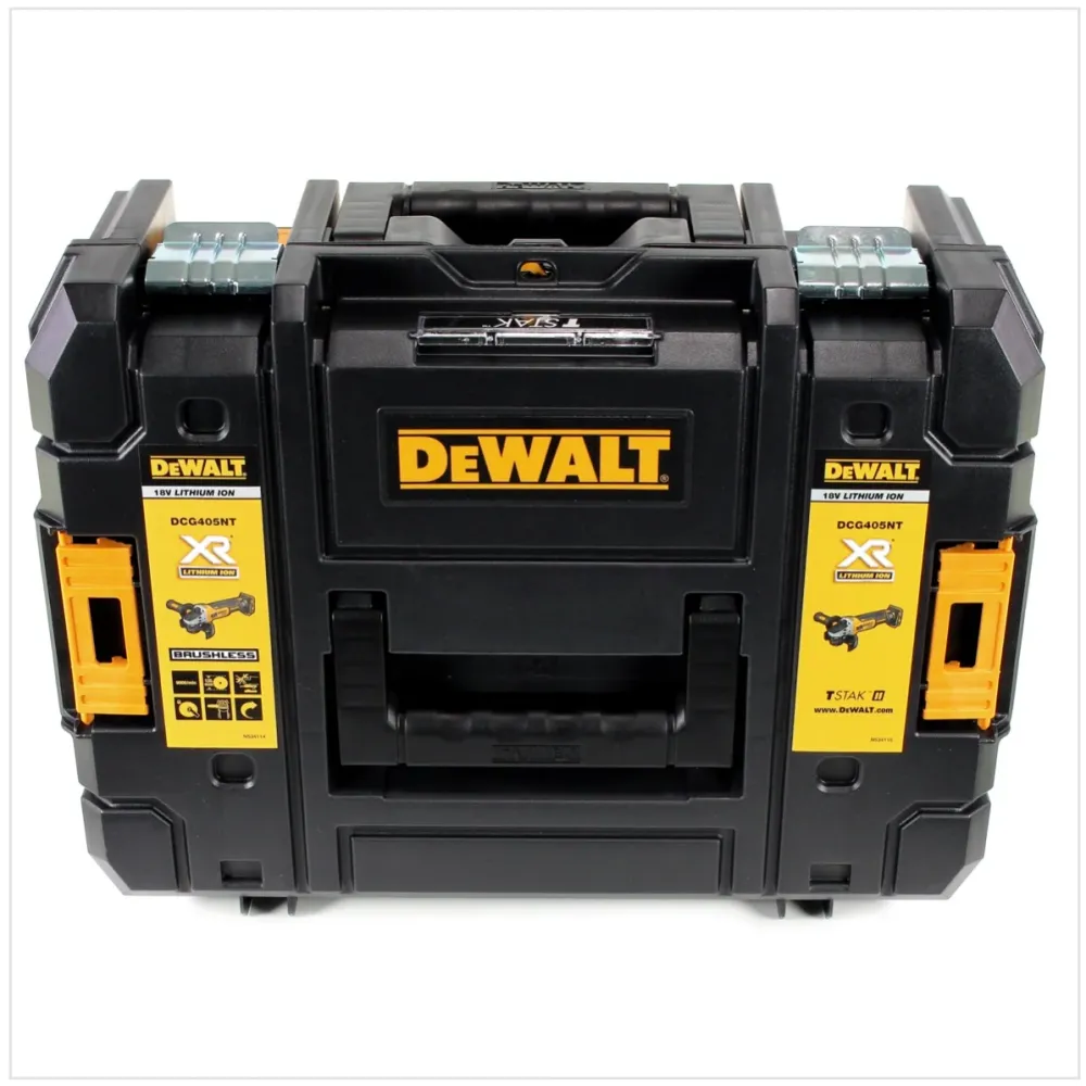 Akumulatorowa szlifierka kątowa DeWalt DCG 405 NT 18V 125mm bezszczotkowa + 1x akumulator 2,0Ah - bez ładowarki