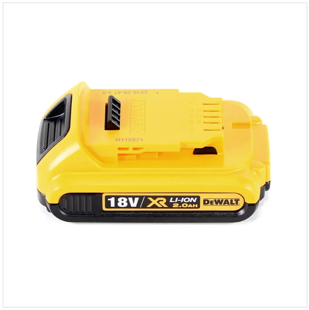 Akumulatorowa szlifierka kątowa DeWalt DCG 405 NT 18V 125mm bezszczotkowa + 1x akumulator 2,0Ah - bez ładowarki