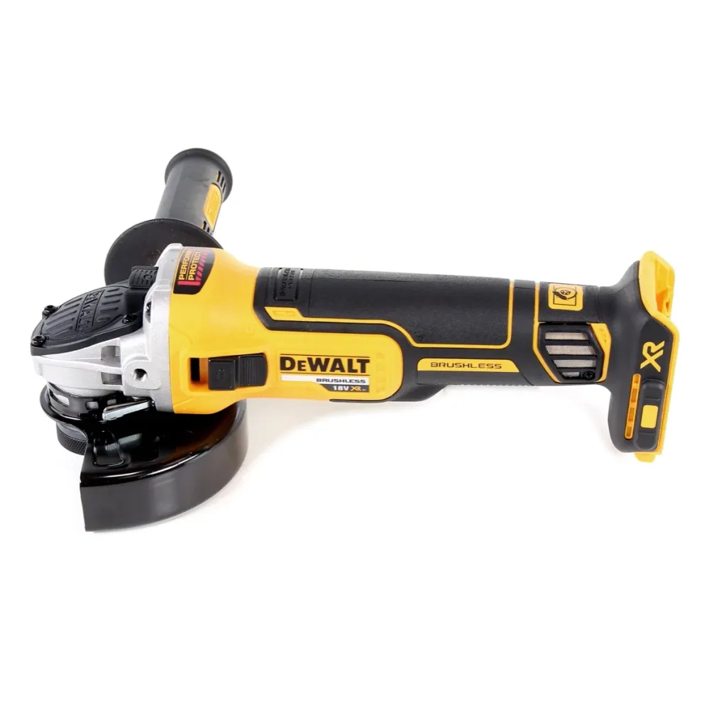 Akumulatorowa szlifierka kątowa DeWalt DCG 405 M2 18V 125mm bezszczotkowa + 2x akumulator 4.0Ah + ładowarka