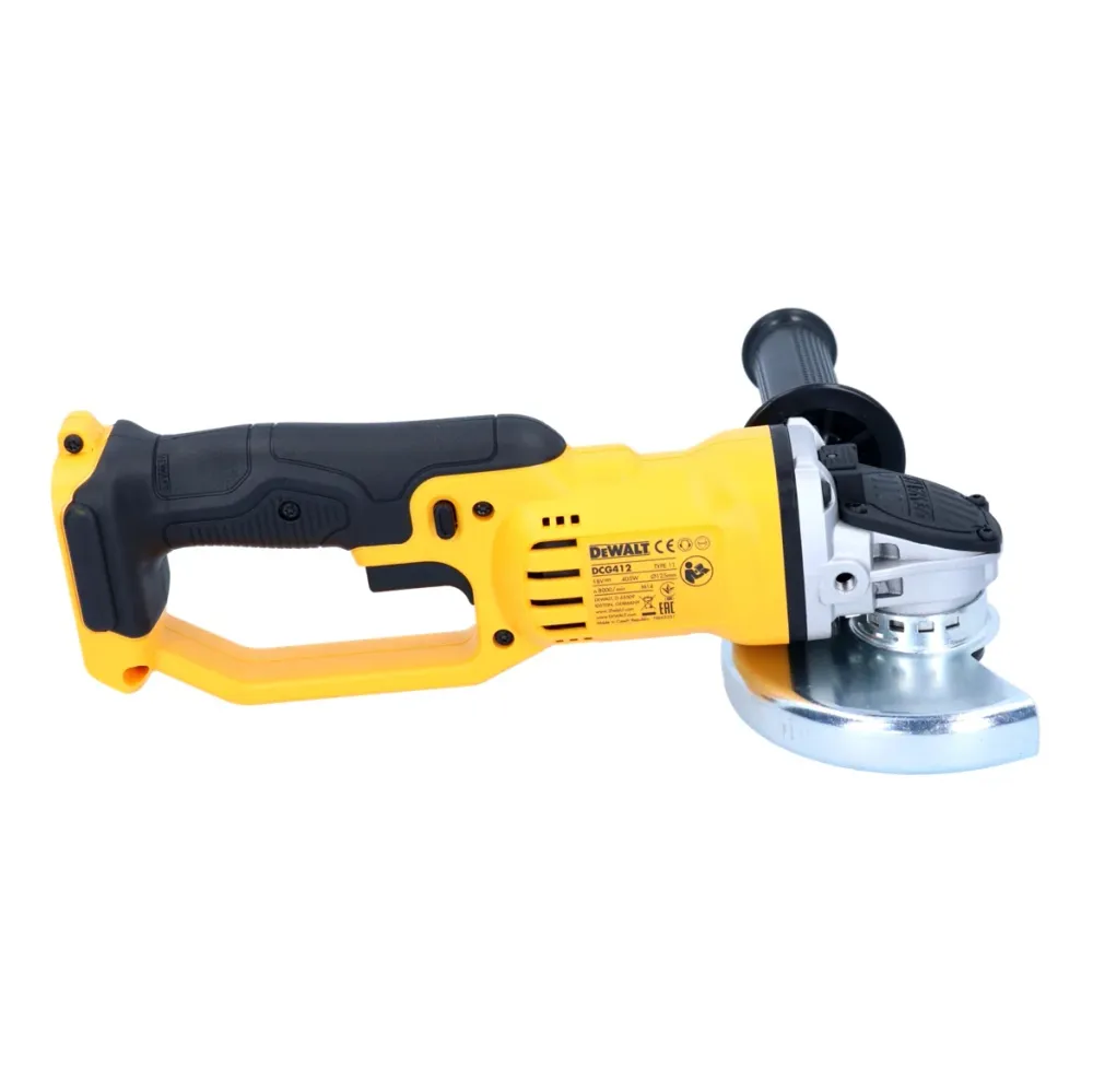 Akumulatorowa szlifierka kątowa DeWalt DCG 412 N 18 V 125 mm + 1x akumulator 5,0 Ah - bez ładowarki