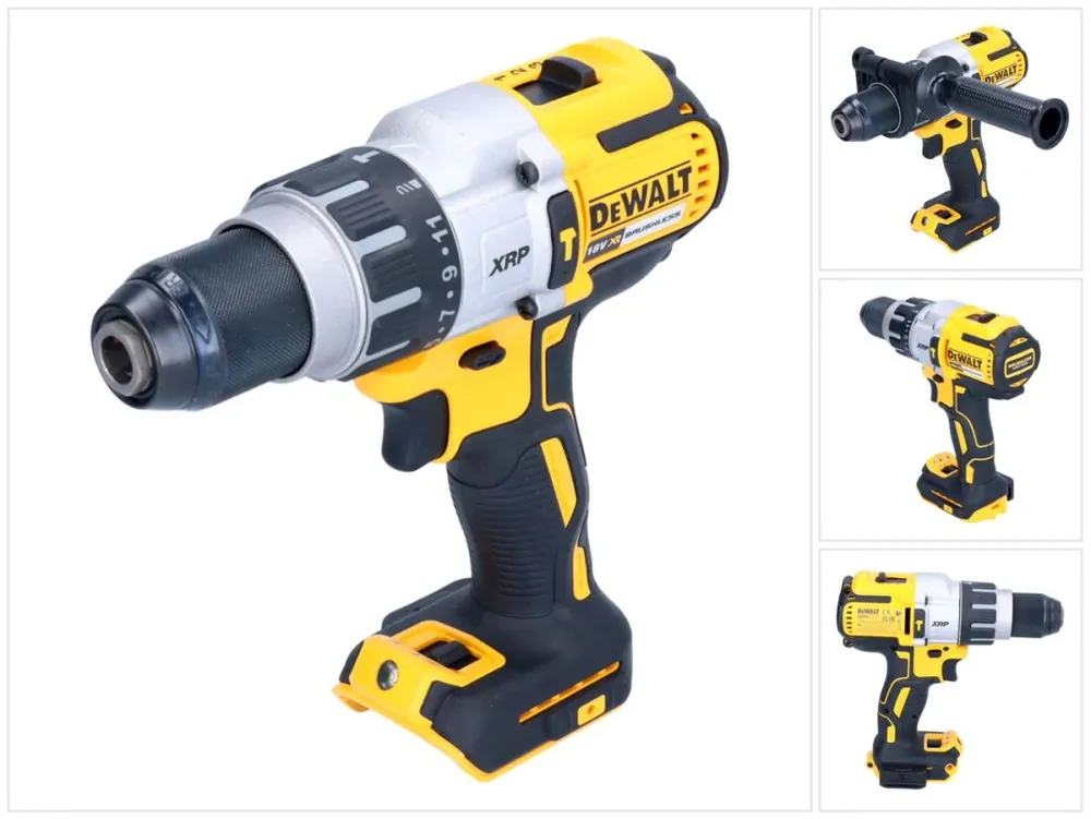 Akumulatorowa wiertarko-wkrętarka udarowa DeWalt DCD 996 N 18V 95Nm Brushless Solo - bez akumulatora, bez ładowarki