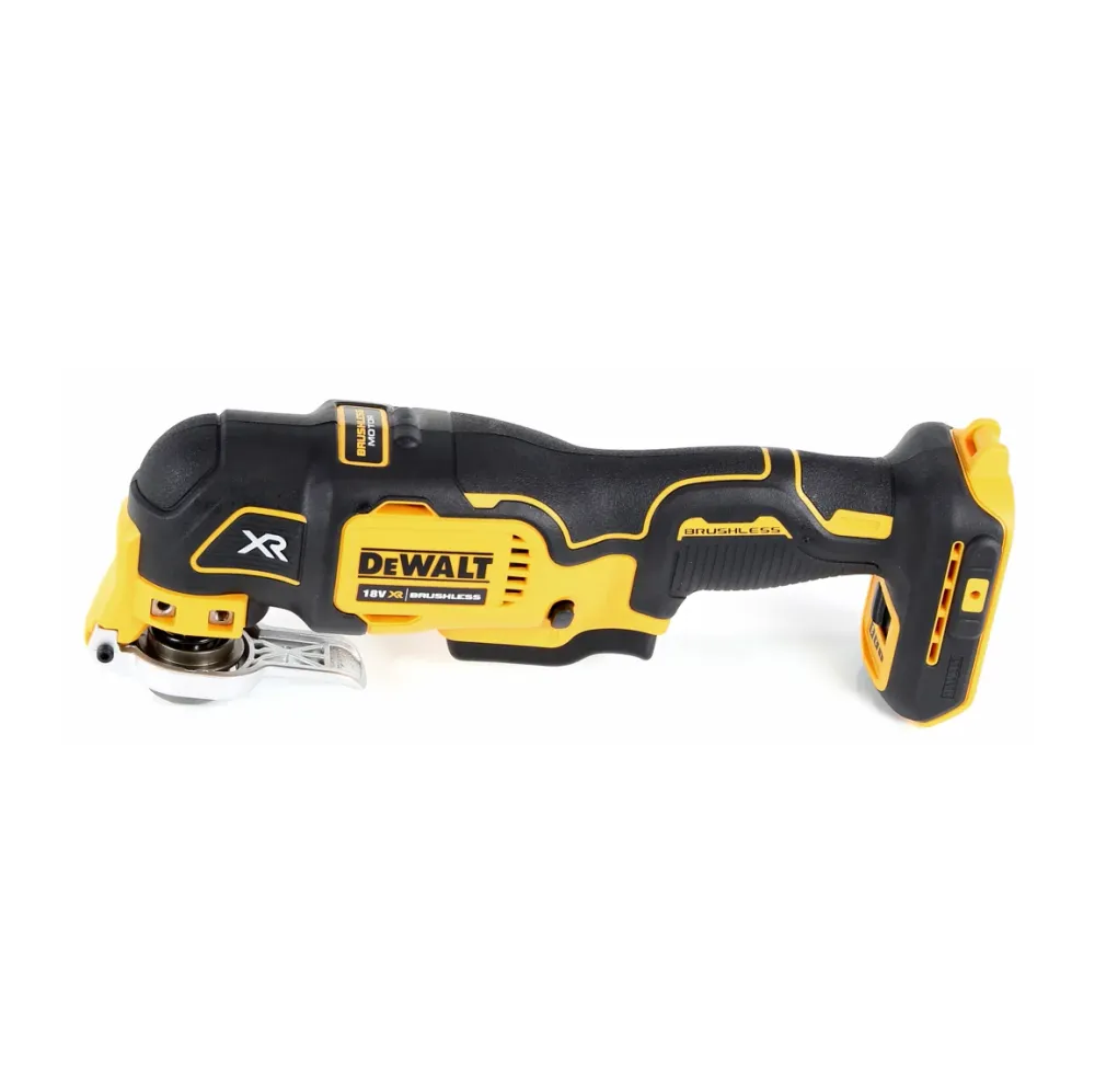 Akumulatorowe narzędzie wielofunkcyjne DeWalt DCS 356 P1 18 V bezszczotkowe + 35 akcesoriów + 1x akumulator 5,0 Ah + ładow...