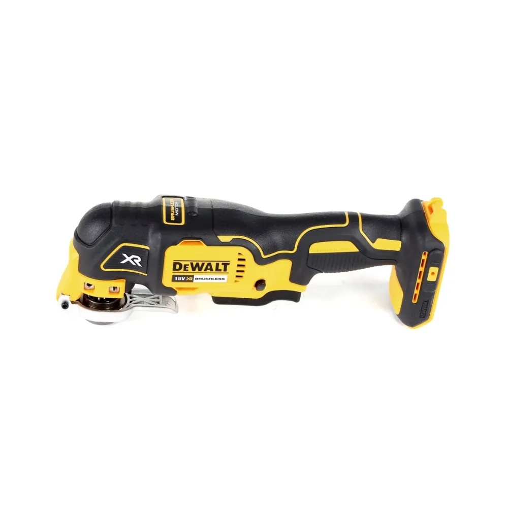 Akumulatorowe oscylacyjne narzędzie wielofunkcyjne DeWalt DCS 355 NT 18 V bezszczotkowe + 1x akumulator 4,0 Ah + akcesoria...