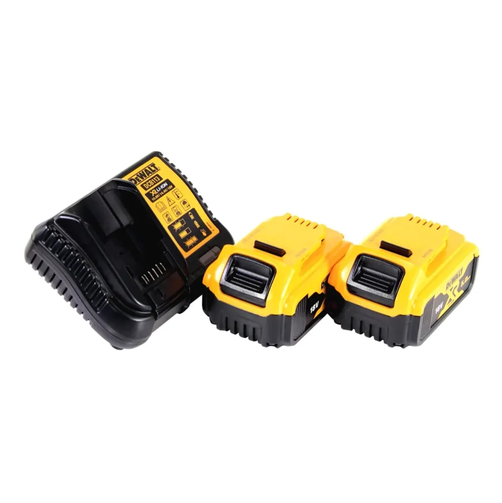 Akumulatorowe oscylacyjne narzędzie wielofunkcyjne DeWalt DCS 355 P2 18 V bezszczotkowe + 2x akumulator 5,0 Ah + ładowarka...