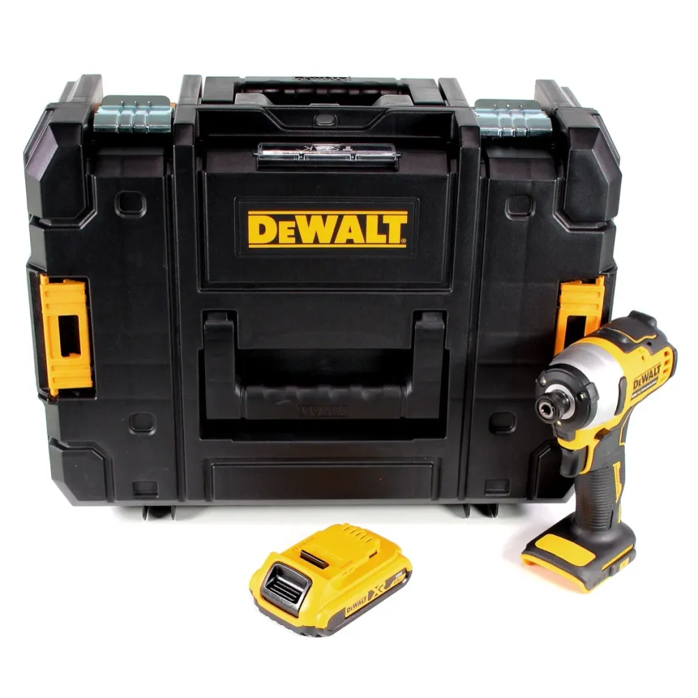 Akumulatorowy klucz udarowy DeWalt DCF 809 NT 18 V bezszczotkowy Li-Ion w pudełku T-STAK + 1 akumulator 2,0 Ah - bez ładow...