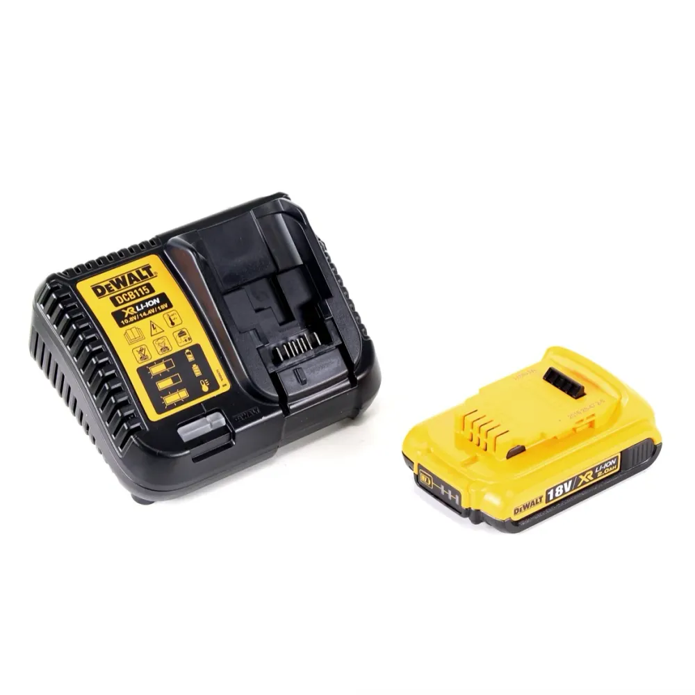 Akumulatorowy klucz udarowy DeWalt DCF 809 D1T 18 V bezszczotkowy Li-Ion w pudełku T-STAK + 1 akumulator 2,0 Ah + ładowarka