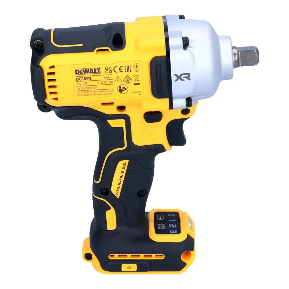 DeWalt DCF 892 N Akumulatorowy klucz udarowy 18 V 812 Nm 1/2" Brushless Solo - bez akumulatora, bez ładowarki