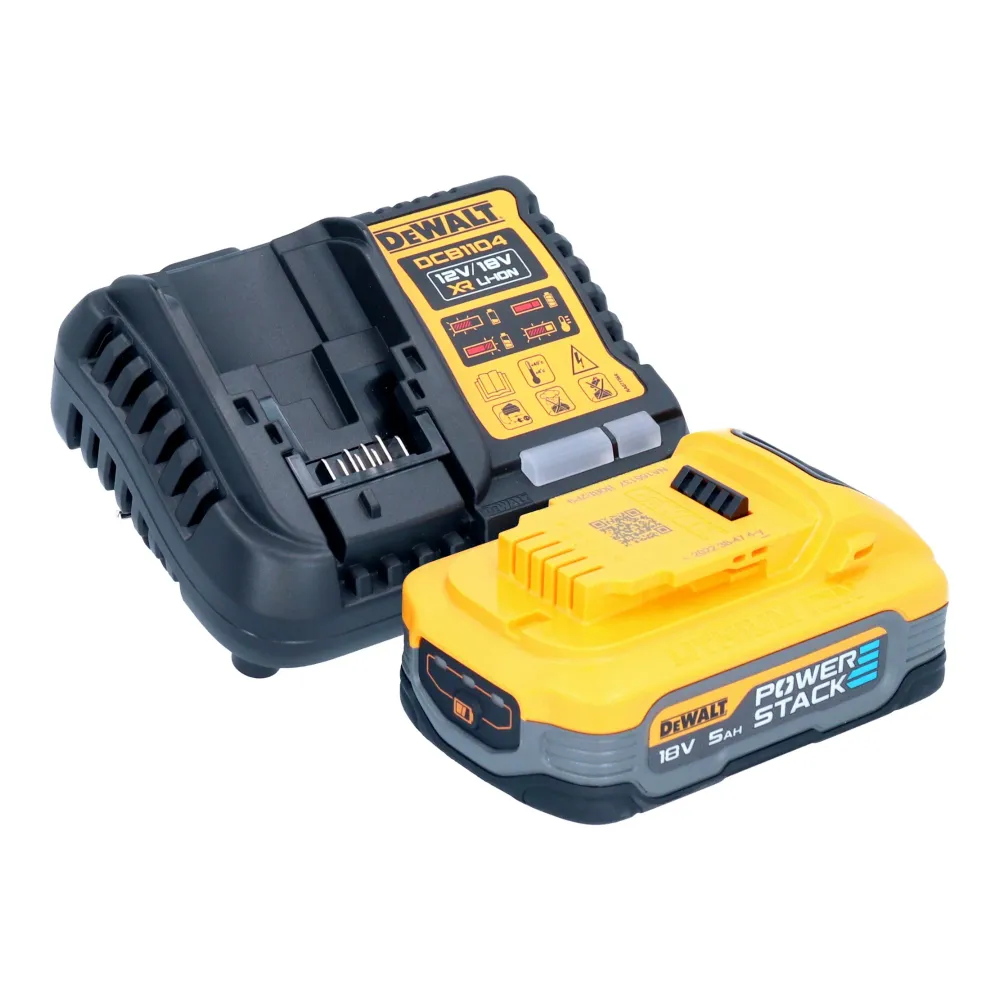DeWalt DCS 573 H1 Akumulatorowa pilarka tarczowa 18 V 190 x 30 mm bezszczotkowa + 1x akumulator powerstack 5,0 Ah + ładowarka