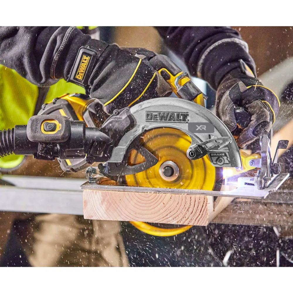 DeWalt DCS 573 H1 Akumulatorowa pilarka tarczowa 18 V 190 x 30 mm bezszczotkowa + 1x akumulator powerstack 5,0 Ah + ładowarka