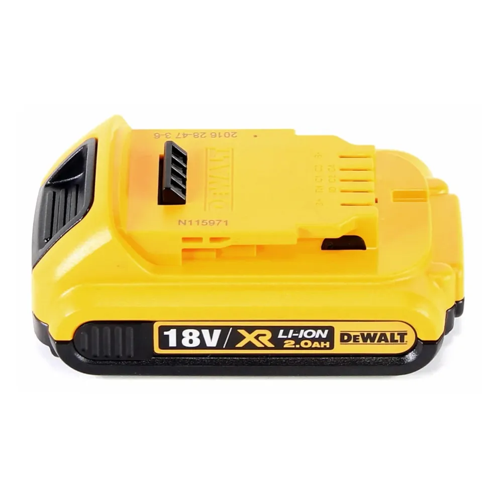 DeWalt DCG 412 akumulatorowa szlifierka kątowa 18V 125mm solo + 1x akumulator 2.0Ah - bez ładowarki