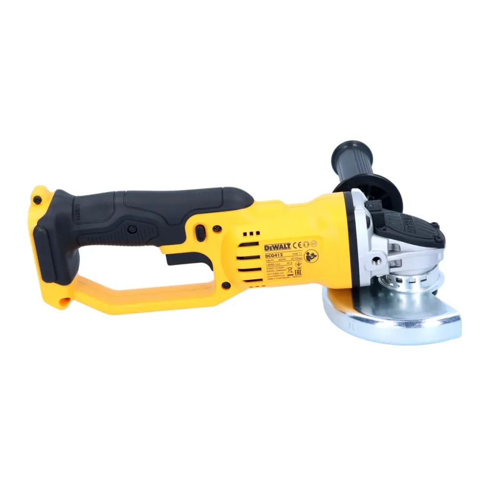 DeWalt DCG 412 akumulatorowa szlifierka kątowa 18V 125mm solo + 1x akumulator 2.0Ah - bez ładowarki