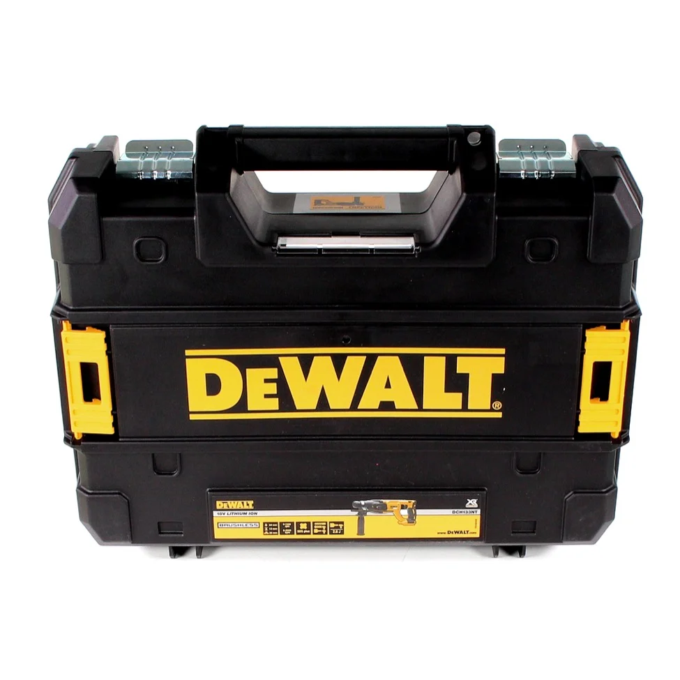 DeWalt DCH 133 NT Akumulatorowy młot udarowo-obrotowy 18V 2.6J SDS plus Brushless + 1x akumulator 5.0Ah + TSTAK - bez łado...