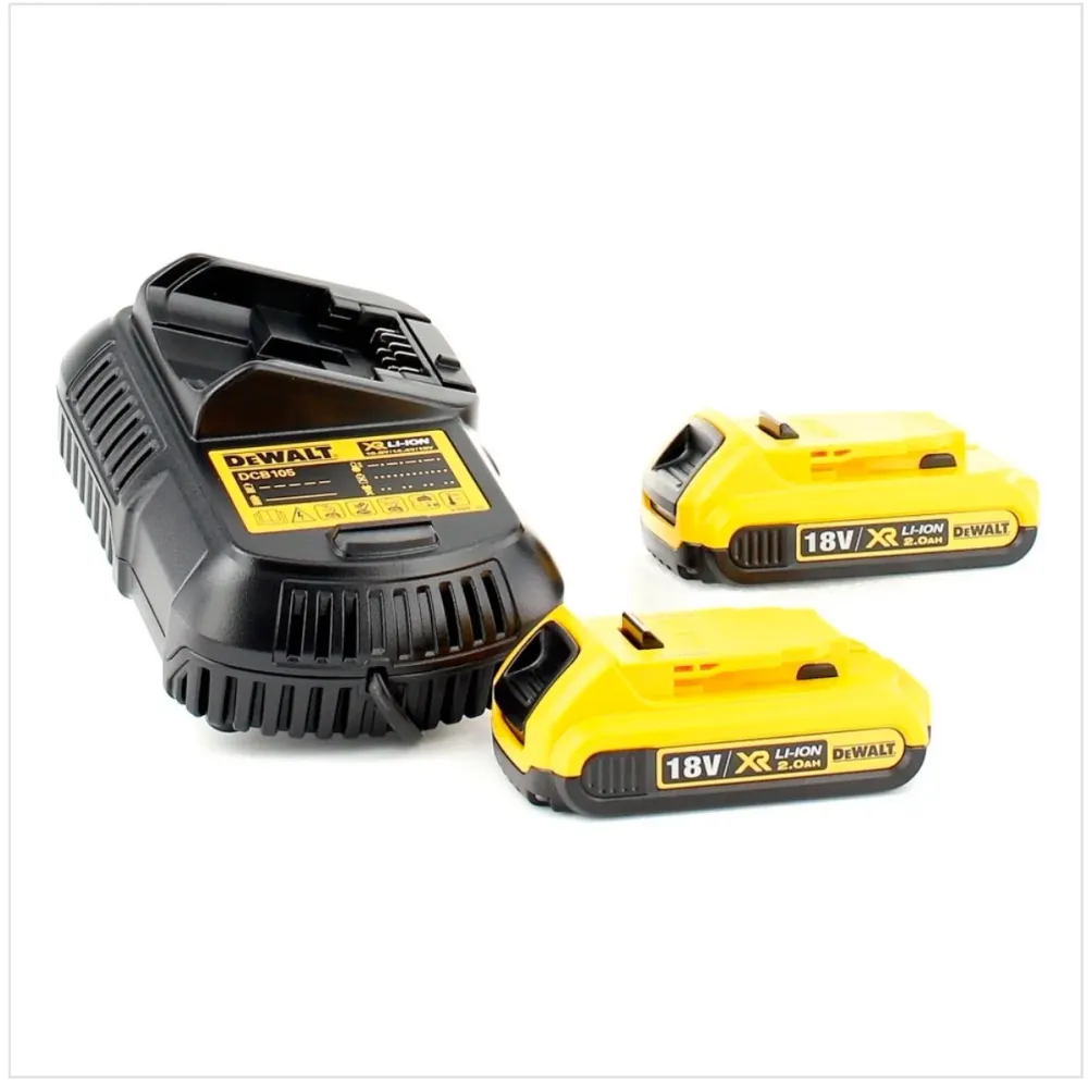 DeWalt DCH 273 D2 Akumulatorowy młot udarowo-obrotowy 18V 2.1J SDS-Plus Brushless + 2x akumulator 2.0Ah + ładowarka + TSTAK