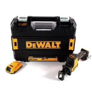 DeWalt DCS 369 NT akumulatorowa pilarka szablasta 18 V + 1x akumulator 2,0 Ah + TSTAK - bez ładowarki