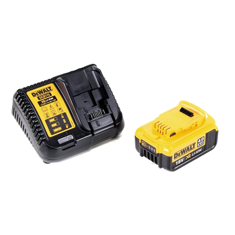 DeWalt DCW 200 M1 akumulatorowa szlifierka wibracyjna 18 V 108x115 mm + 1x akumulator 4,0 Ah + ładowarka + TSTAK