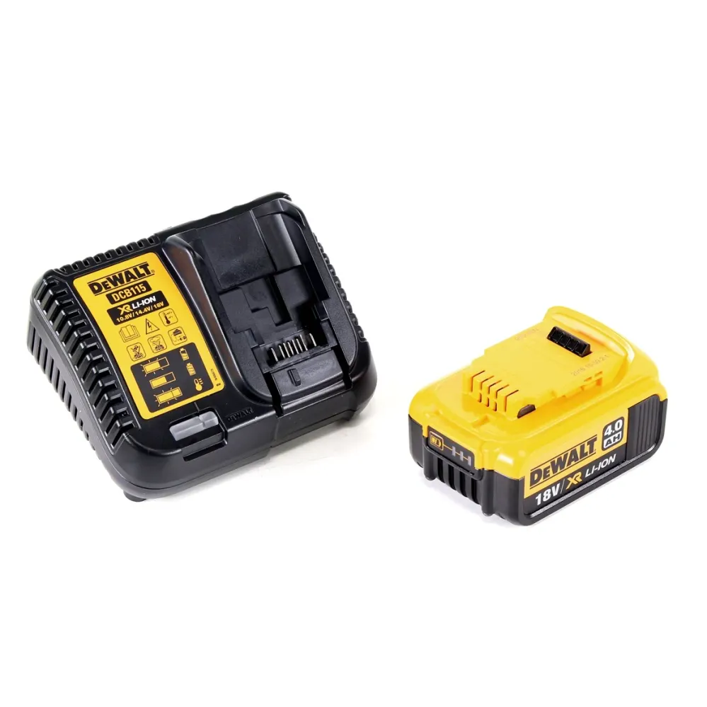 DeWalt DCW 210 M1 akumulatorowa szlifierka oscylacyjna bezszczotkowa 18 V 12 000 obr./min 125 mm + 1x akumulator 4,0 Ah +...