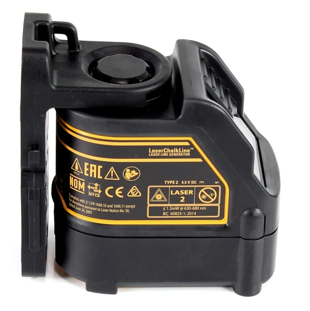Laser krzyżowy DeWalt DW 088 K z trybem impulsowym czerwony