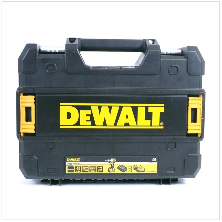 Walizka narzędziowa DeWalt TStak do wkrętarki akumulatorowej DeWalt 18 V do akumulatorów 1,5 / 2,0 Ah