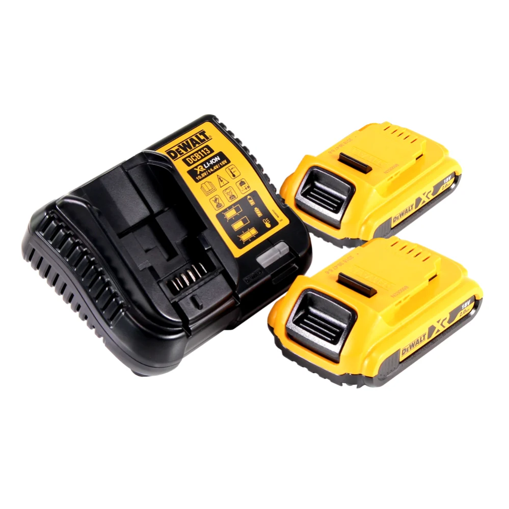 Wyrzynarka akumulatorowa DeWalt DCS 331 D2 18 V + 2x akumulator 2,0 Ah + ładowarka + TSTAK