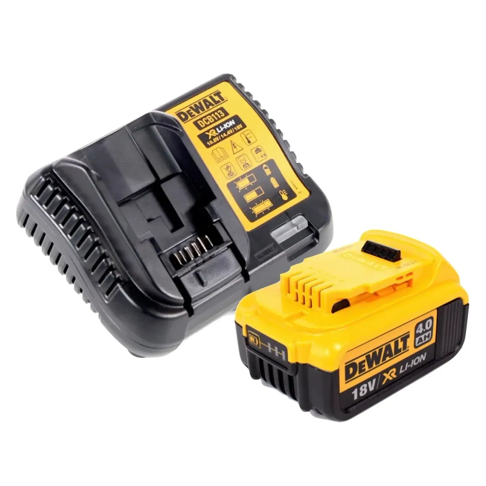 Wyrzynarka akumulatorowa DeWalt DCS 334 M1 18 V bezszczotkowa + 1x akumulator 4,0 Ah + ładowarka