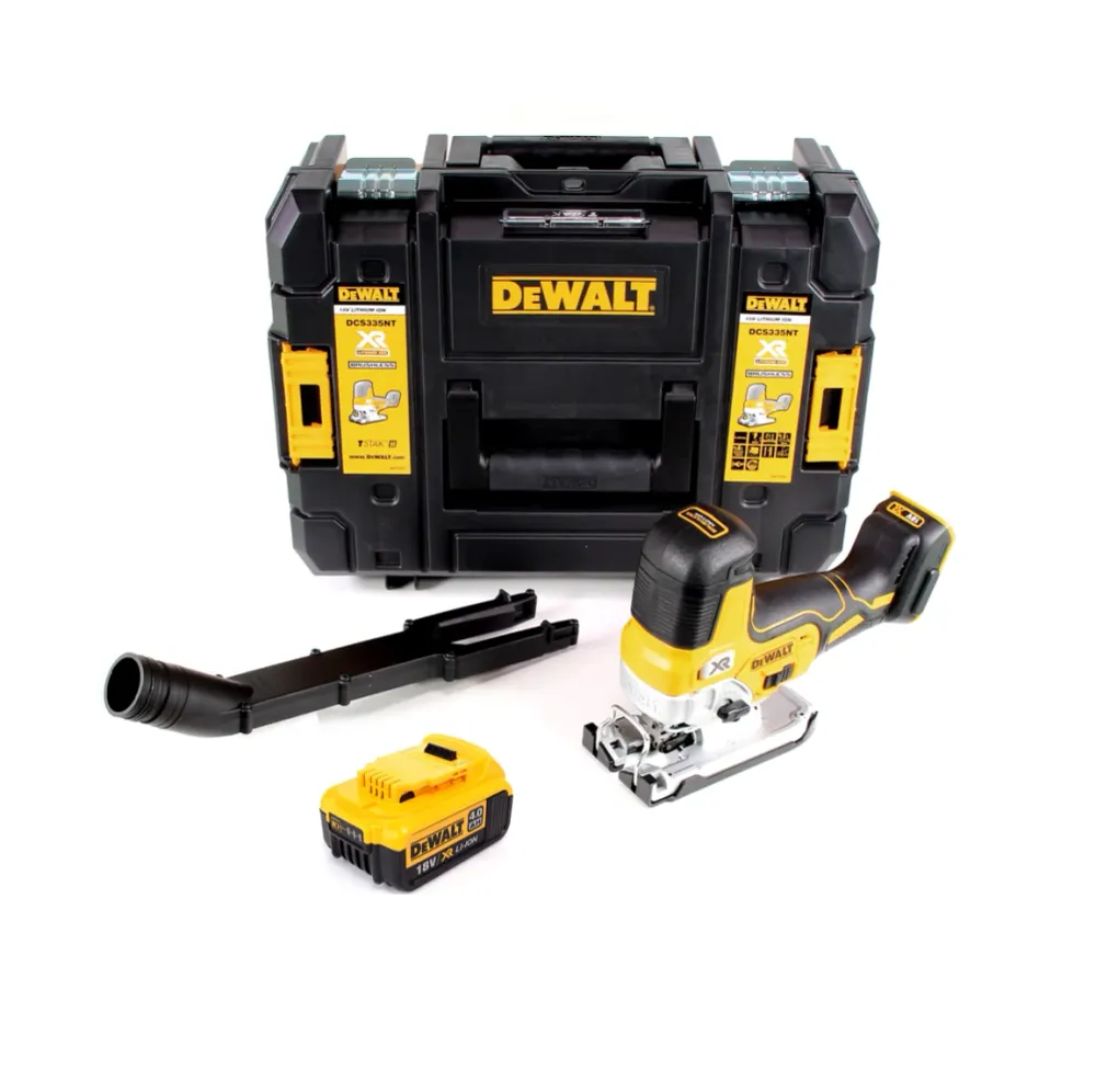 Wyrzynarka akumulatorowa DeWalt DCS 335 NT 18V + 1x akumulator 4,0 Ah w TSTAK - bez ładowarki