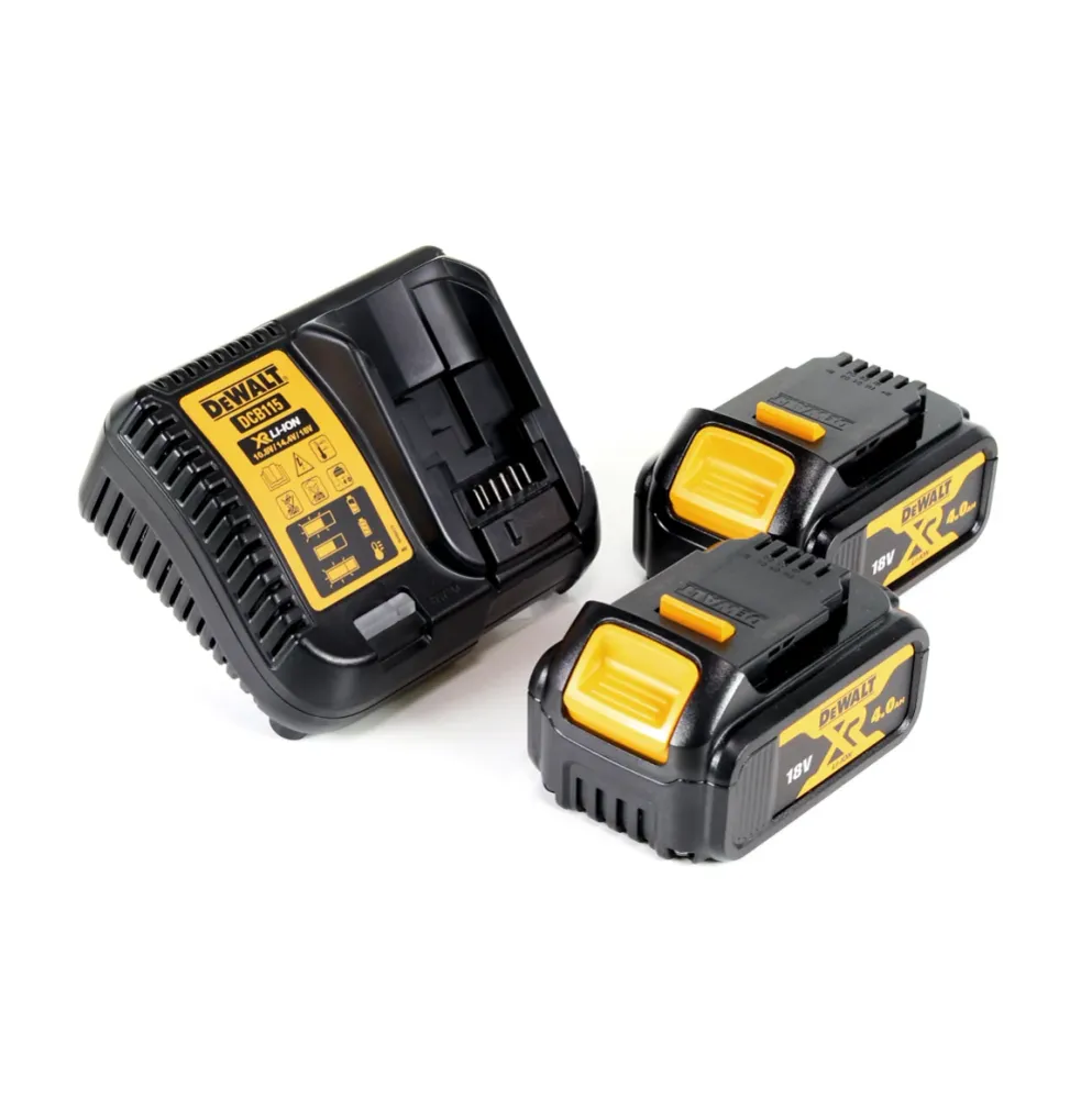 Wyrzynarka akumulatorowa DeWalt DCS 335 M2 18V + 2x akumulatory 4,0 Ah + 1x szybka ładowarka w zestawie TSTAK