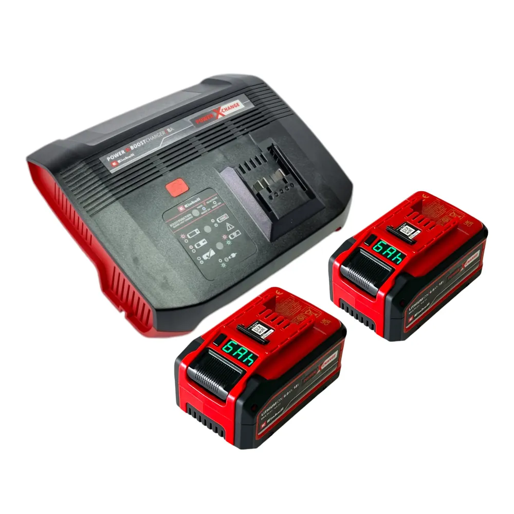 Einhell GE-CL 36 Li E akumulatorowa dmuchawa do liści i odkurzacz 36 V ( 2x 18 V ) Power X-Change Brushless + 2x akumulato...