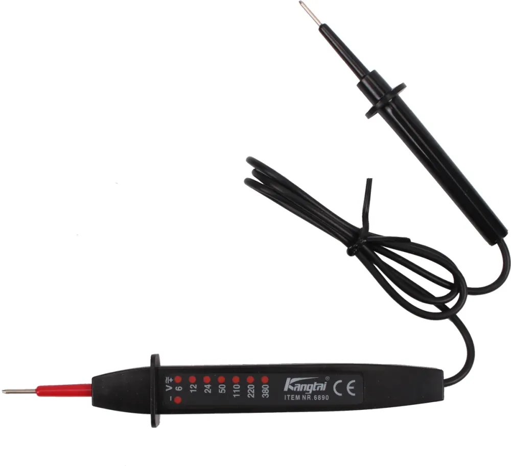 Elektryczny samochodowy tester napięcia 6-380V