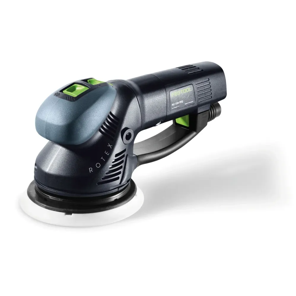 Festool RO 150 FEQ-Plus ROTEX przekładniowa szlifierka mimośrodowa 720W skok 5mm ( 571805 ) w walizce + 50x tarcze szlifie...