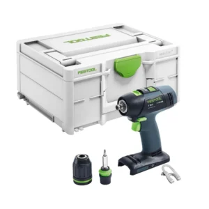 Festool T 18+3 Basic akumulatorowa wiertarko-wkrętarka 18 V 50 Nm bezszczotkowa solo + systainer ( 576448 ) - bez akumulat...
