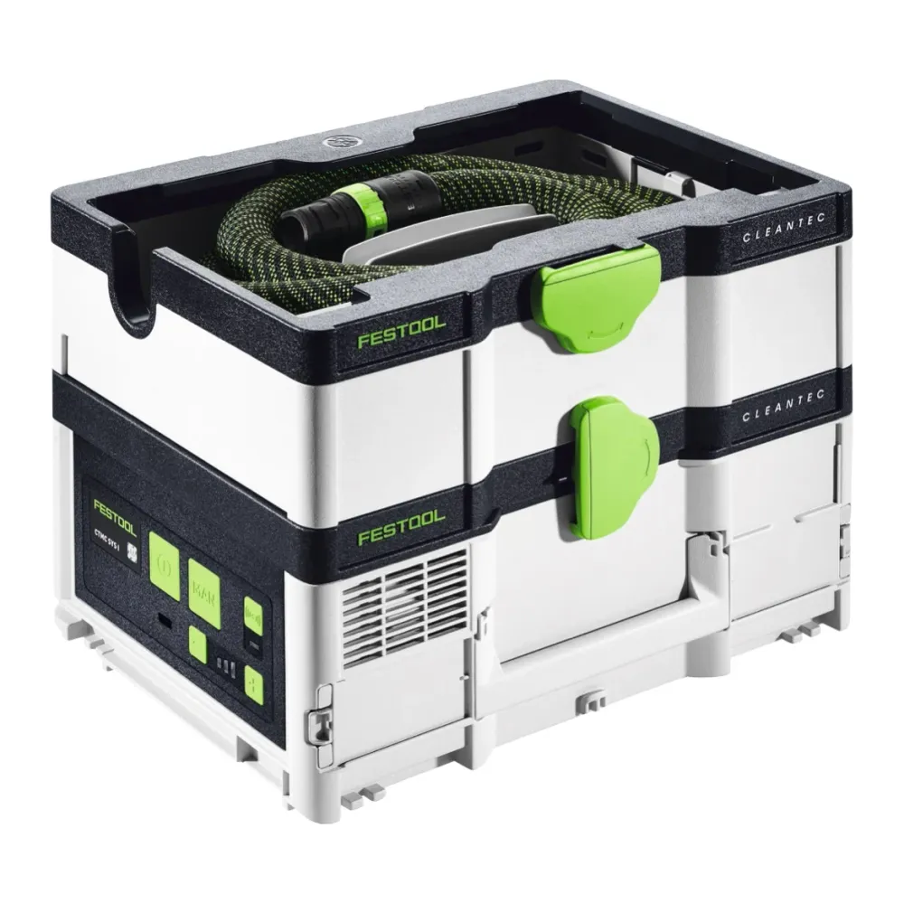 Festool CTLC SYS akumulatorowy odkurzacz mobilny 36 V ( 2x 18 V ) klasa pyłu L + 4x akumulator 4,0 Ah + ładowarka