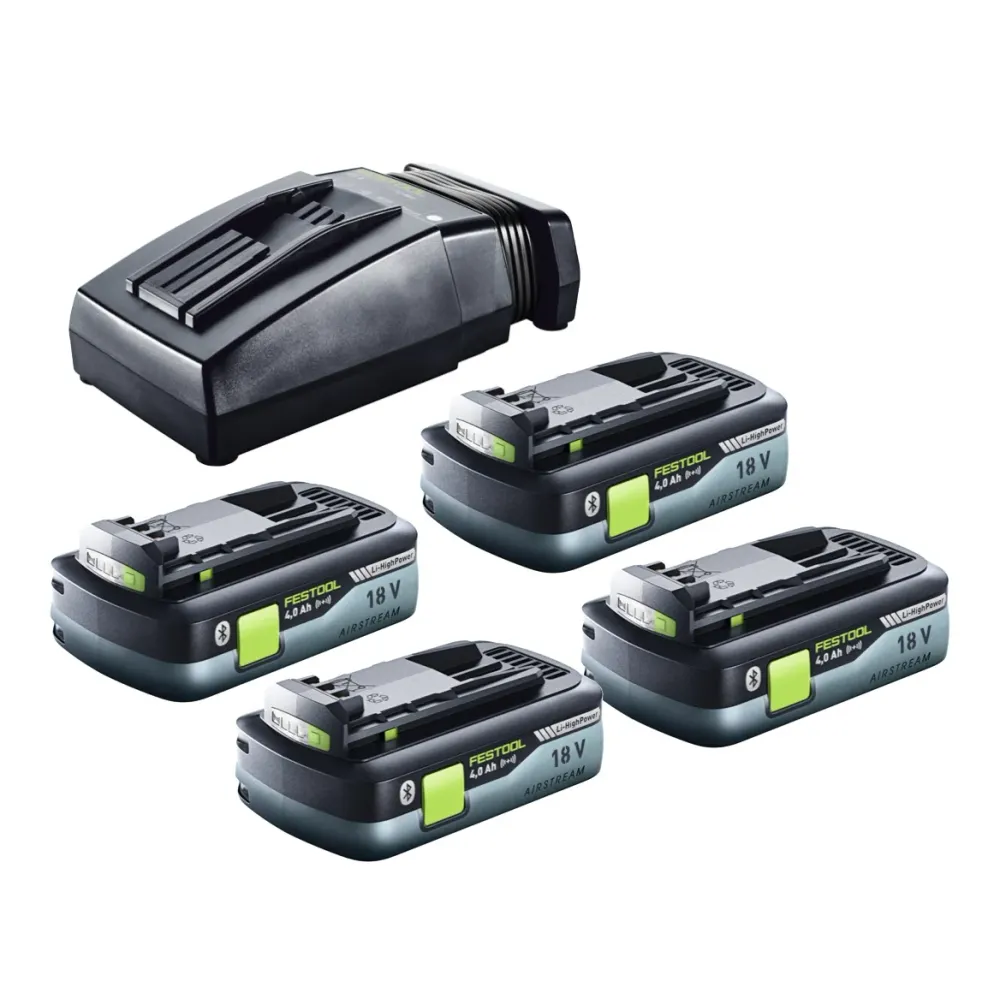 Festool CTLC SYS akumulatorowy odkurzacz mobilny 36 V ( 2x 18 V ) klasa pyłu L + 4x akumulator 4,0 Ah + ładowarka
