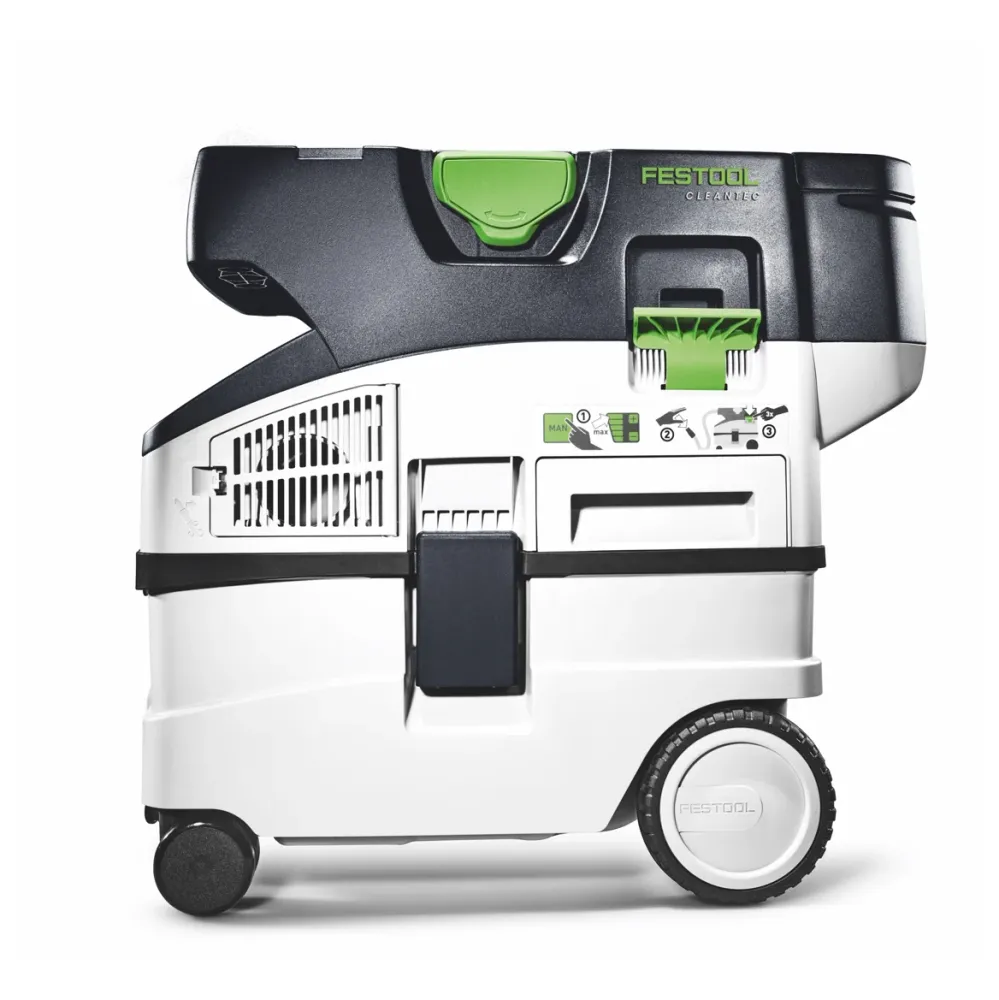 Festool CTMC MIDI akumulatorowy odkurzacz mobilny 36 V ( 2x 18 V ) klasa pyłu M + 4x akumulator 4,0 Ah + ładowarka + systa...
