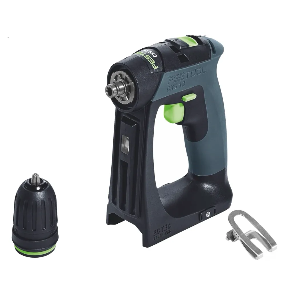 Festool CXS 18-Basic akumulatorowa wiertarko-wkrętarka 18 V 40 Nm bezszczotkowa ( 576882 ) + systainer - bez akumulatora,...