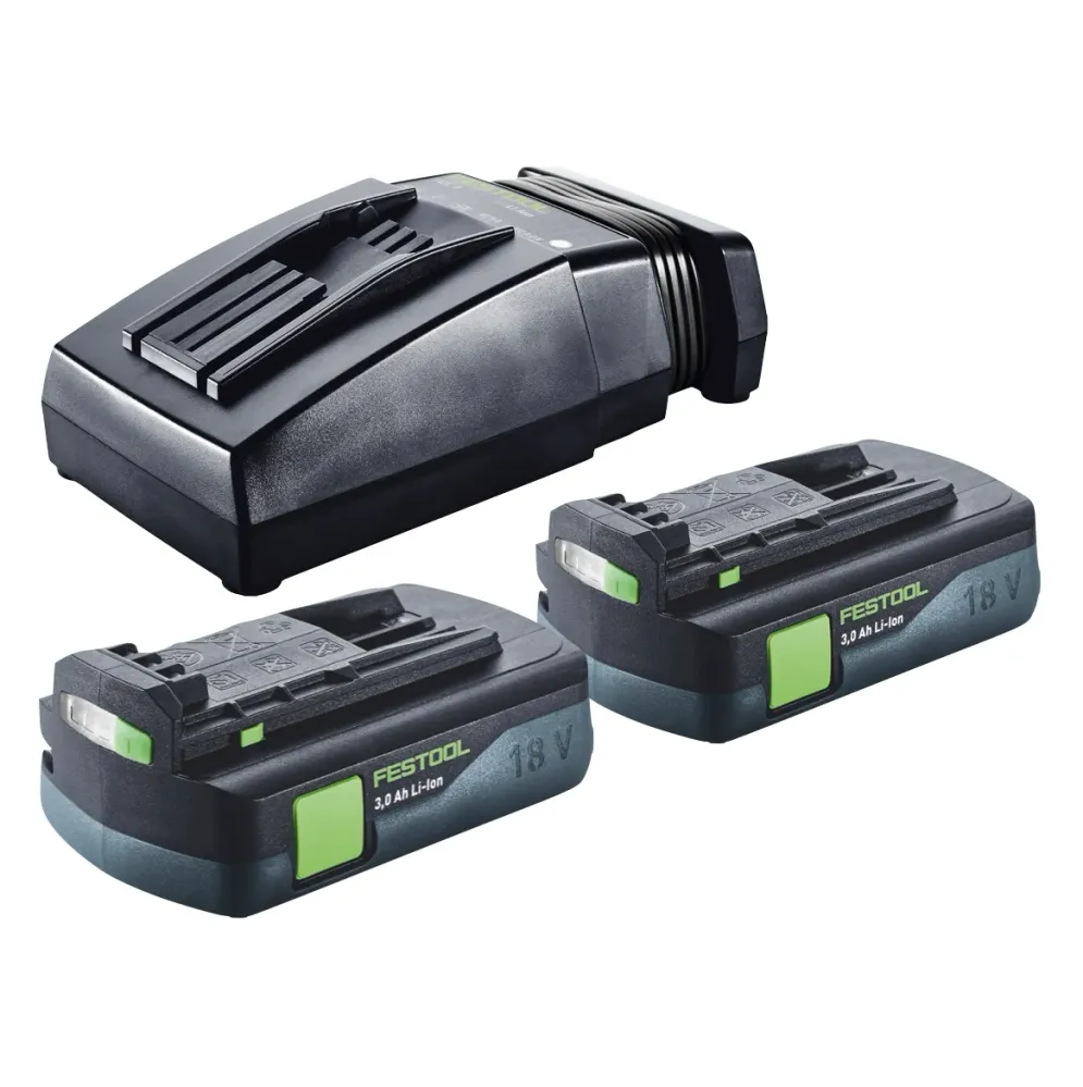 Festool DURADRIVE DWC 18-2500 Basic akumulatorowa wkrętarka budowlana 18 V 18 Nm bezszczotkowa + 2x akumulator 3,0 Ah + ła...