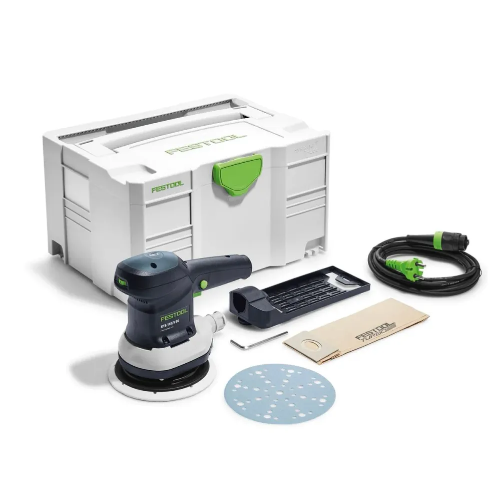 Festool ETS 150/5 EQ-Plus szlifierka mimośrodowa 310 W 150 mm + systainer ( 575056 )