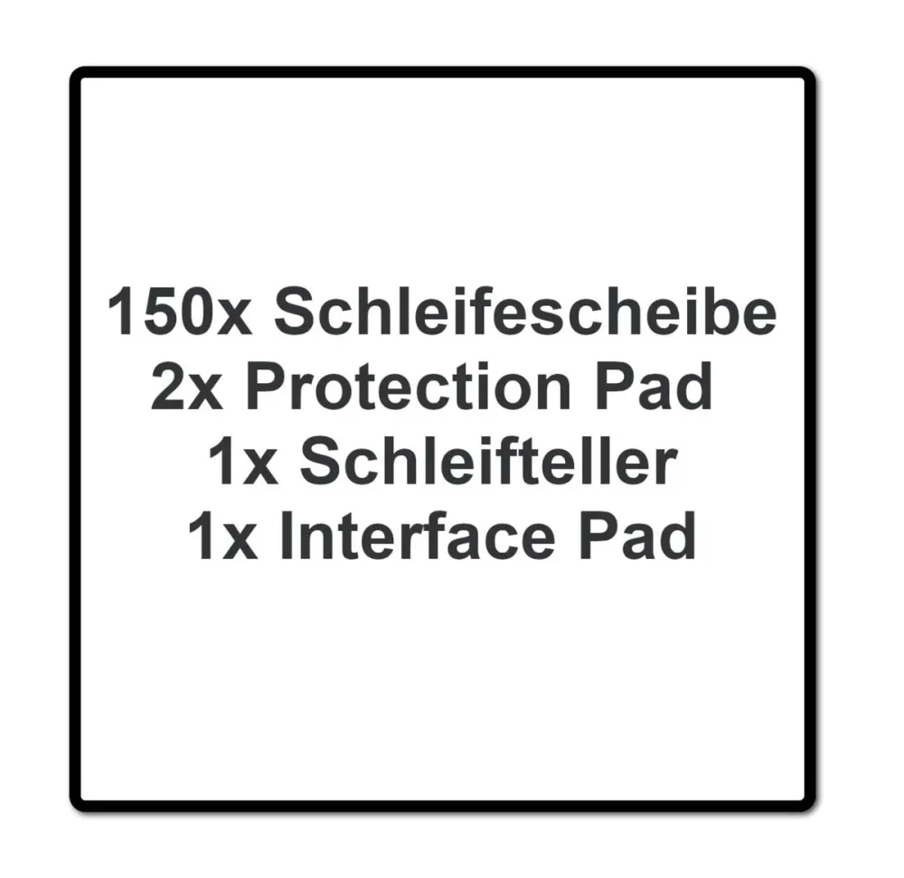 Festool ETS 150/5 EQ-Plus szlifierka mimośrodowa 310 W 150 mm + 150x tarcza szlifierska + 2x talerz ochronny + tarcza szli...