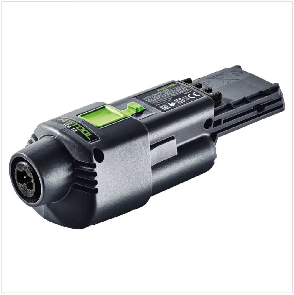 Festool ETSC 125 akumulatorowa szlifierka oscylacyjna bezszczotkowa 18V 125mm + 1x zasilacz sieciowy ACA 220-240/18V Ergo...