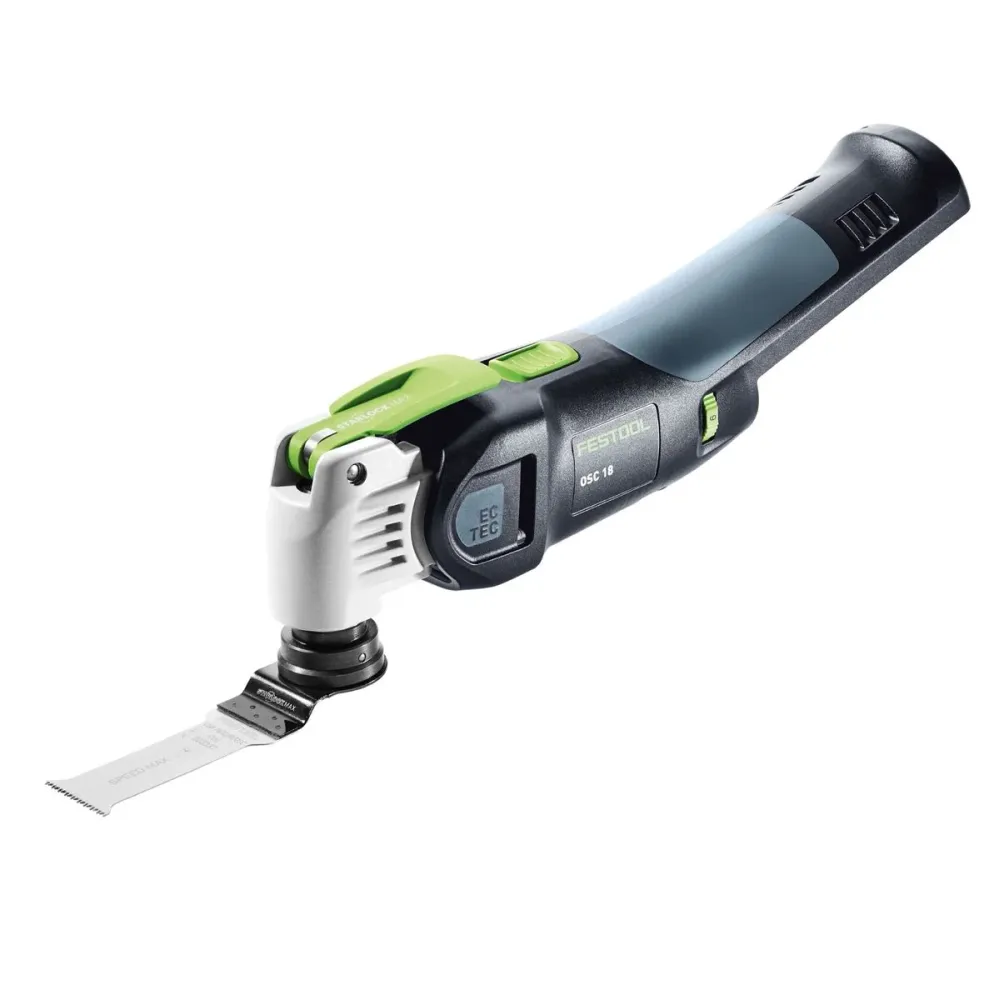Festool OSC 18 Li E-Basic Set Vecturo akumulatorowe narzędzie oscylacyjne 18V ( 574849 ) bezszczotkowe StarlockMax Solo w...