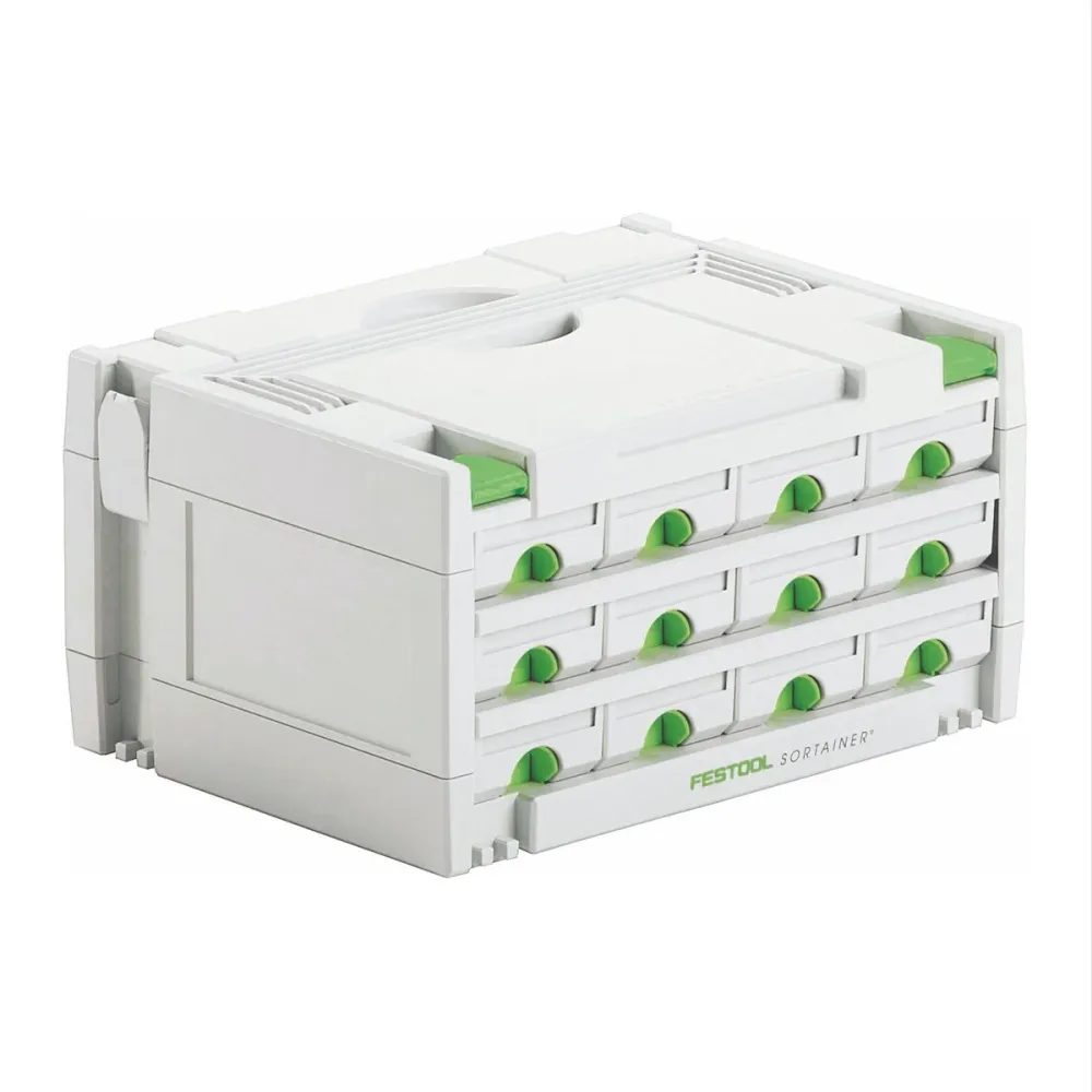 Festool Sortainer SYS 3-SORT/12 walizka asortymentowa z 12 przegródkami ( 491986 ) na wkręty kołki gwoździe