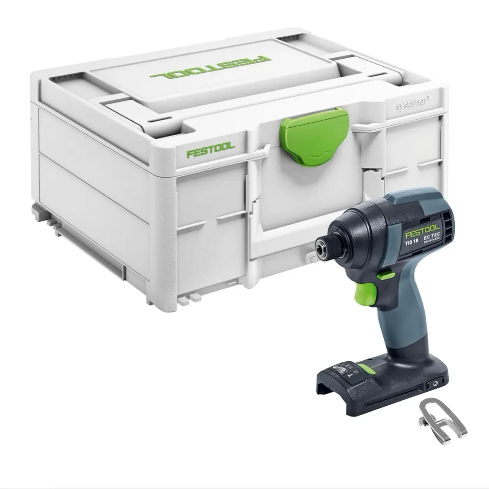 Festool TID 18-Basic akumulatorowy klucz udarowy 18V 180Nm 1/4" ( 576481 ) - bez akumulatora, bez ładowarki