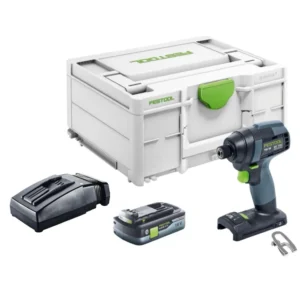 Festool TID 18-Basic akumulatorowy klucz udarowy 18V 180Nm 1/4" ( 576481 ) + 1x akumulator 4.0Ah + ładowarka