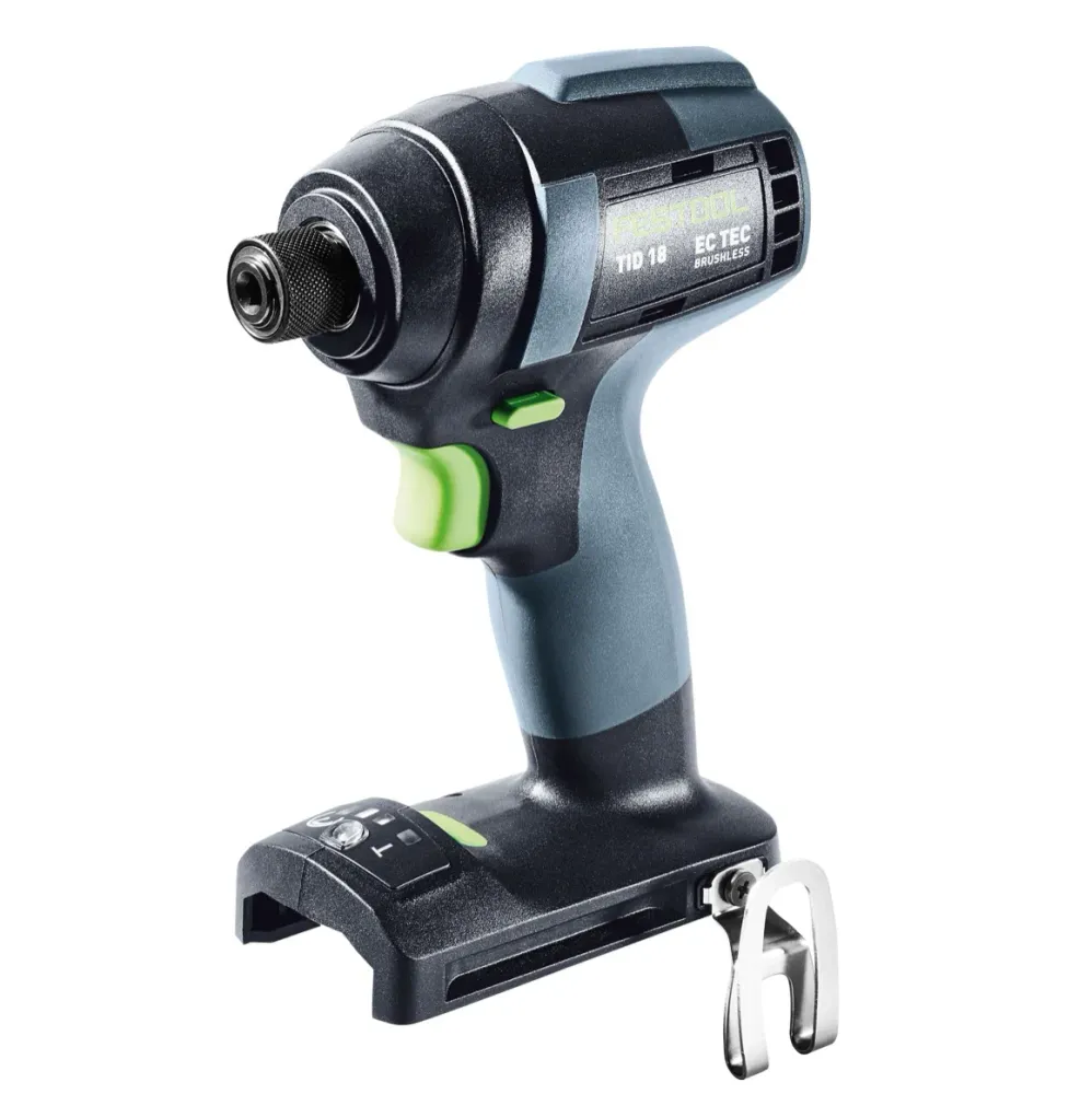 Festool TID 18 HPC 4,0 I-Plus akumulatorowy klucz udarowy 18V 180Nm 1/4" ( 576482 ) + 2x akumulator 4,0Ah HighPower + łado...