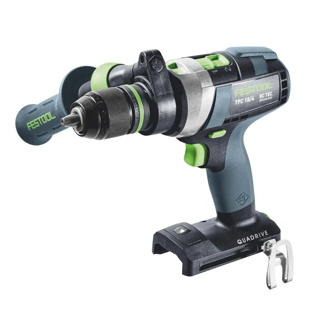 Festool TPC 18/4 I-Basic akumulatorowa wiertarko-wkrętarka udarowa 18 V 75 Nm bezszczotkowa + 1x akumulator 4,0 Ah + ładow...