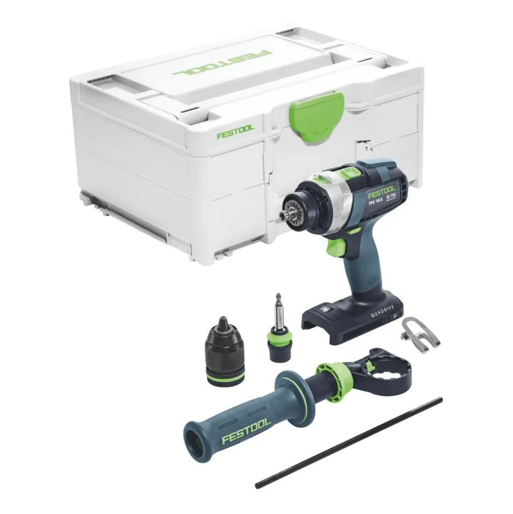 Festool TPC 18/4 I-Basic akumulatorowa wiertarko-wkrętarka udarowa 18 V 75 Nm ( 575604 ) bezszczotkowa + Systainer - bez a...