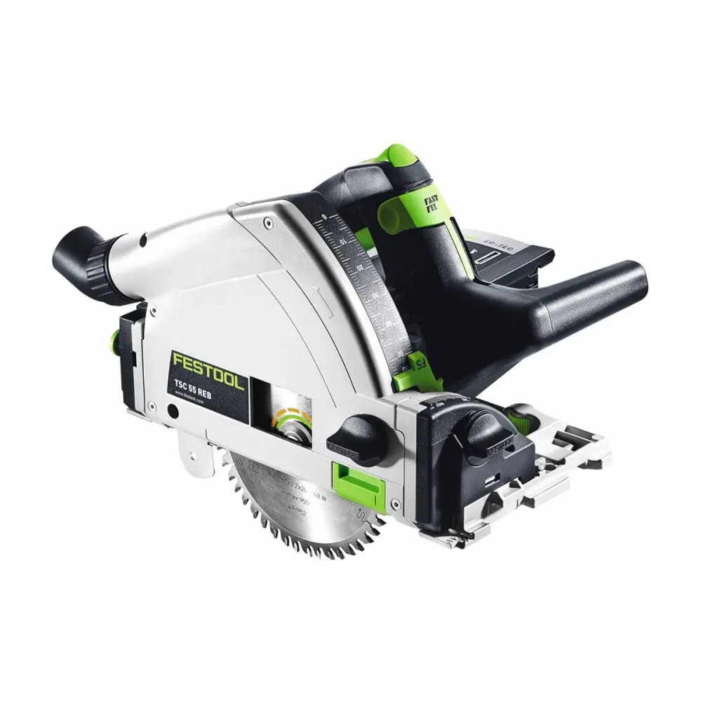 Festool TSC 55 Li REB akumulatorowa pilarka wgłębna 36V ( 2x18V ) ( 201395 ) 160 mm solo bezszczotkowa w systainerze + tar...