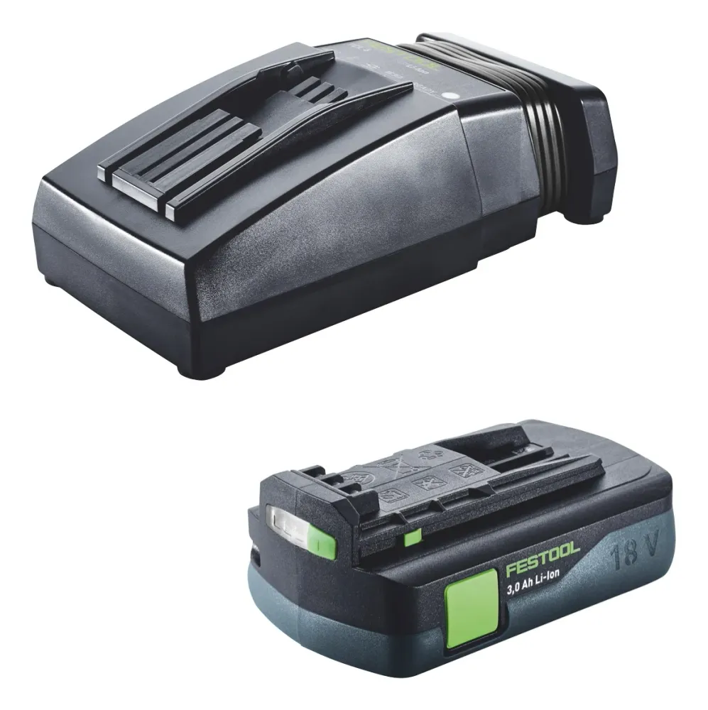 Festool TXS 18-Basic-Set akumulatorowa wiertarko-wkrętarka 18 V 40 Nm bezszczotkowa + 1x akumulator 3,0 Ah + ładowarka + s...